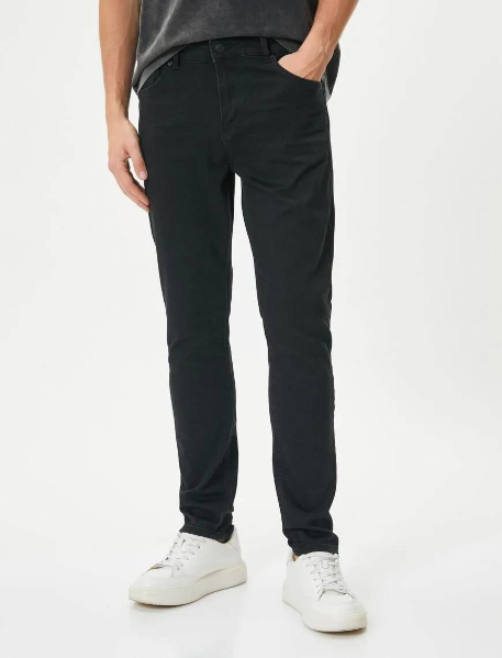 Resim Koton MICHEAL Skinny Erkek Jean  Pantolon 5SAM40043ID