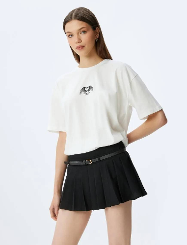 Resim Koton Kadın T-shirt 5SAL10066IK