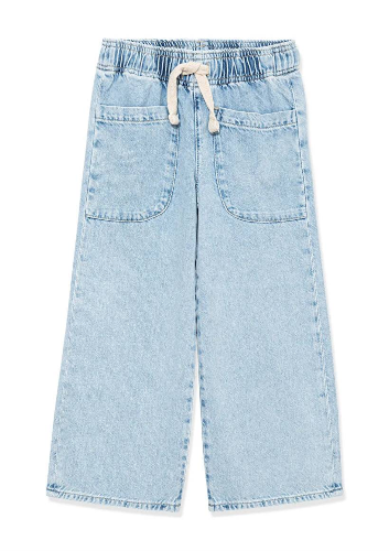 Resim Mavi Loco Kız Çocuk Jean Pantolon M7010405-86710