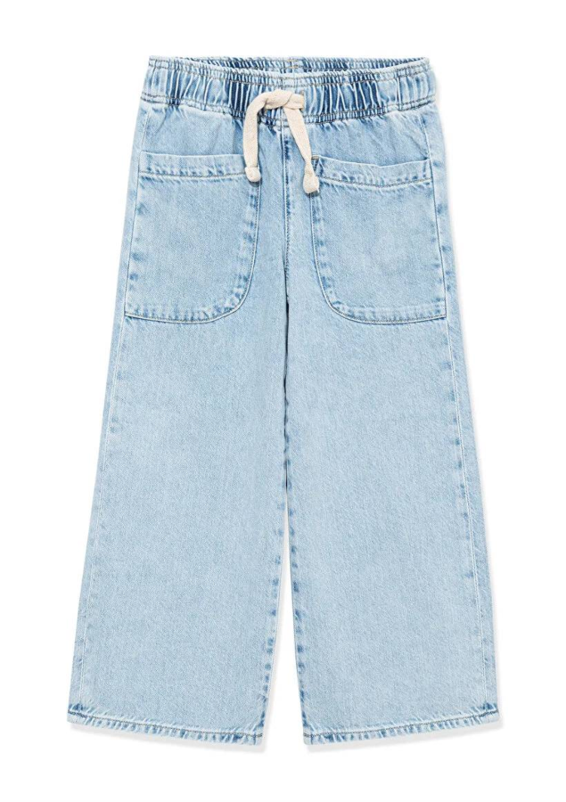 Resim Mavi Loco Kız Çocuk Jean Pantolon M7010405-86710