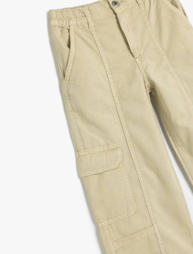 Resim Koton Kız Çocuk Jean Pantolon 5SKG40051AD