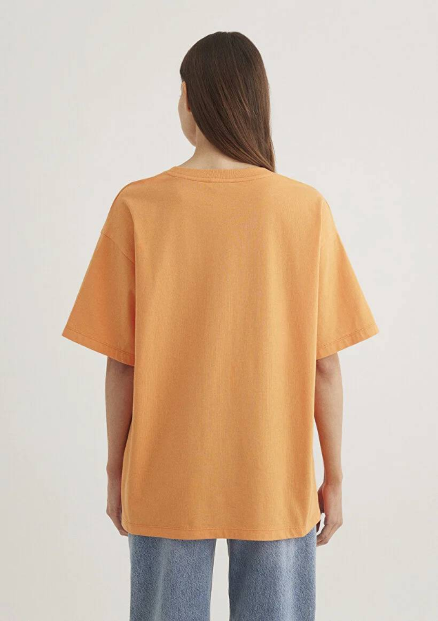 Resim Mavi Mavi Baskılı Kadın T-Shirt M1600843-71407