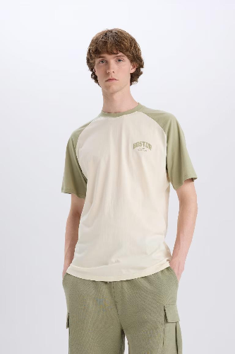 Resim Defacto Erkek  T-shirt D5569AXKH471