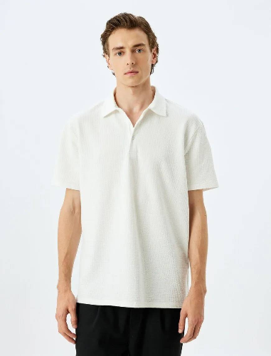 Resim Koton Erkek T-shirt 5SAM10014MK