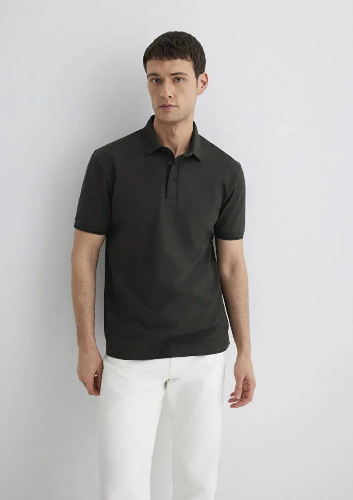 Resim Mavi Regular Erkek  T-shirt M0612648-71587