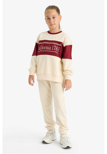 Resim Defacto Kız Çocuk  Sweat Takım E6418A8/ER42