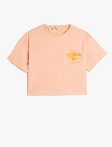 Resim Koton Kız Çocuk T-shirt 5SKG10144AK