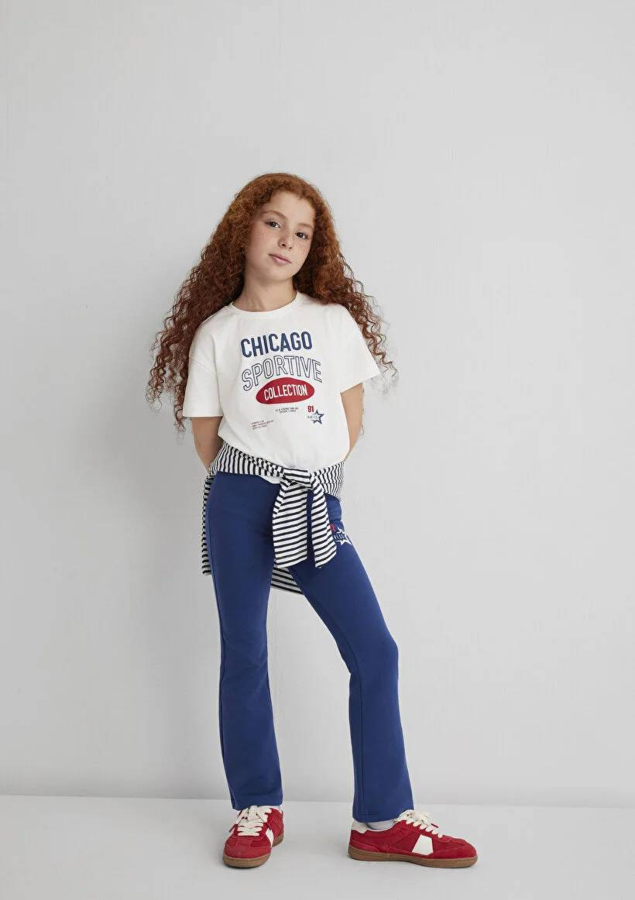 Resim Mavi Chicago Sportive Kız Çocuk Sweat M7610344-70057